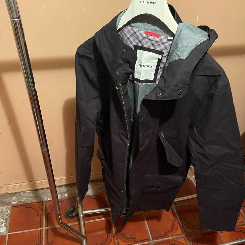 Ben Sherman performance rain coat size large.